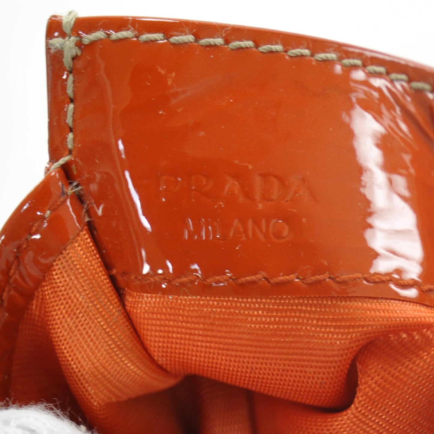 Vernice Card Holder Case Orange