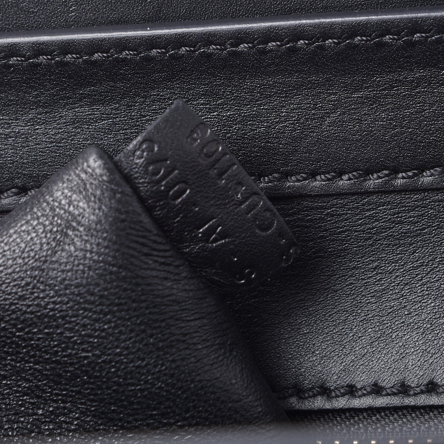 Celine Smooth Calfskin Mini Luggage Black 8 of 12
