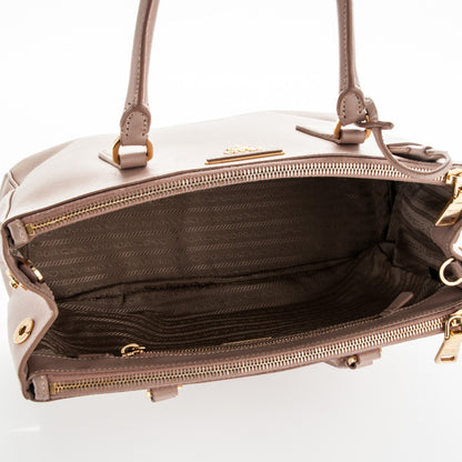 Prada Saffiano Small Galleria Double Zip Tote Cammeo 5 of 7