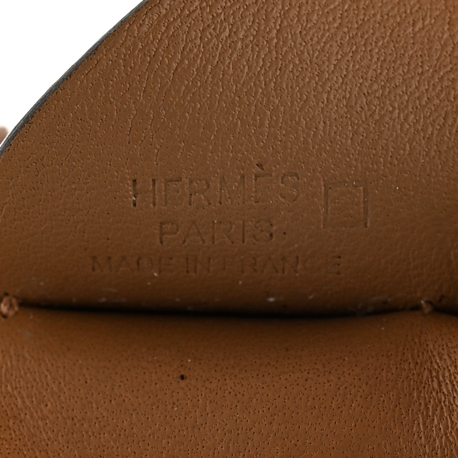 Hermes Milo Lambskin Matte Alligator Touch Grigri Rodeo Pegase Horse Bag Charm PM Chai 3 of 5