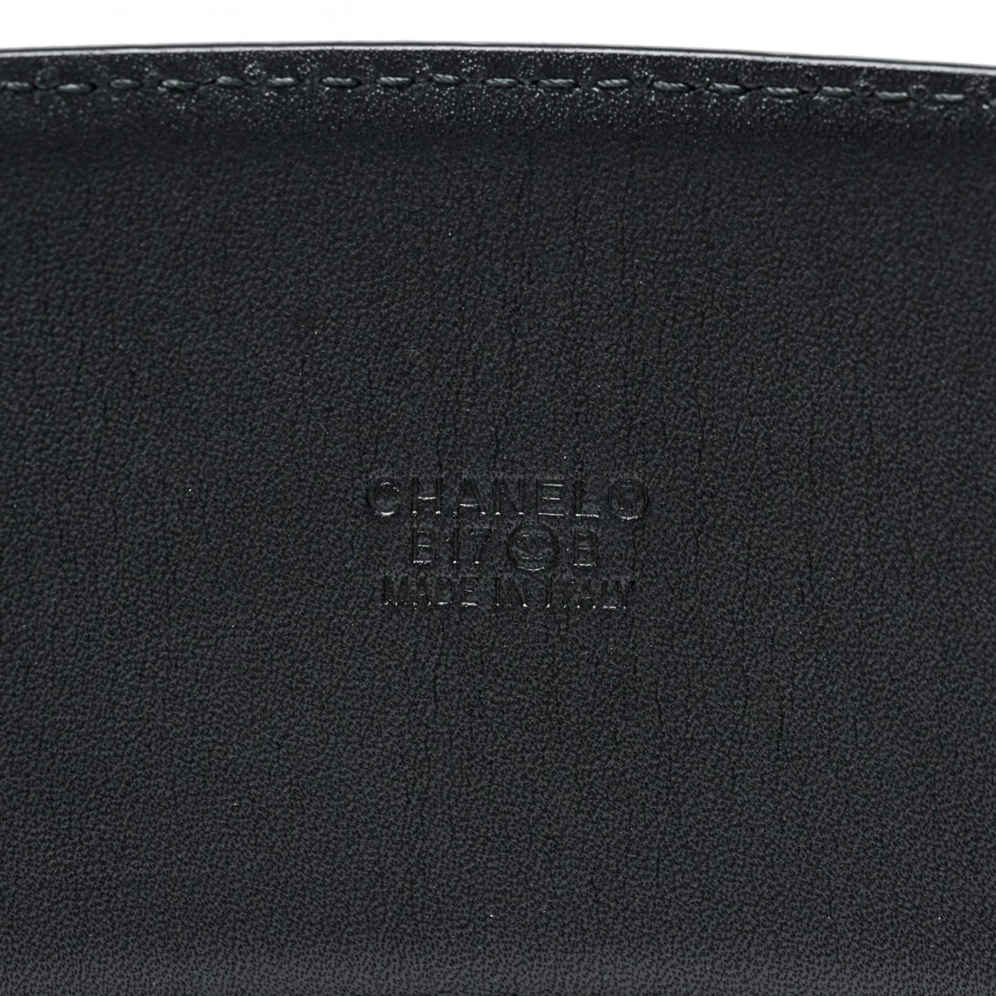 Calfskin Resin Gabrielle CC Logo Belt 95 38 Black White