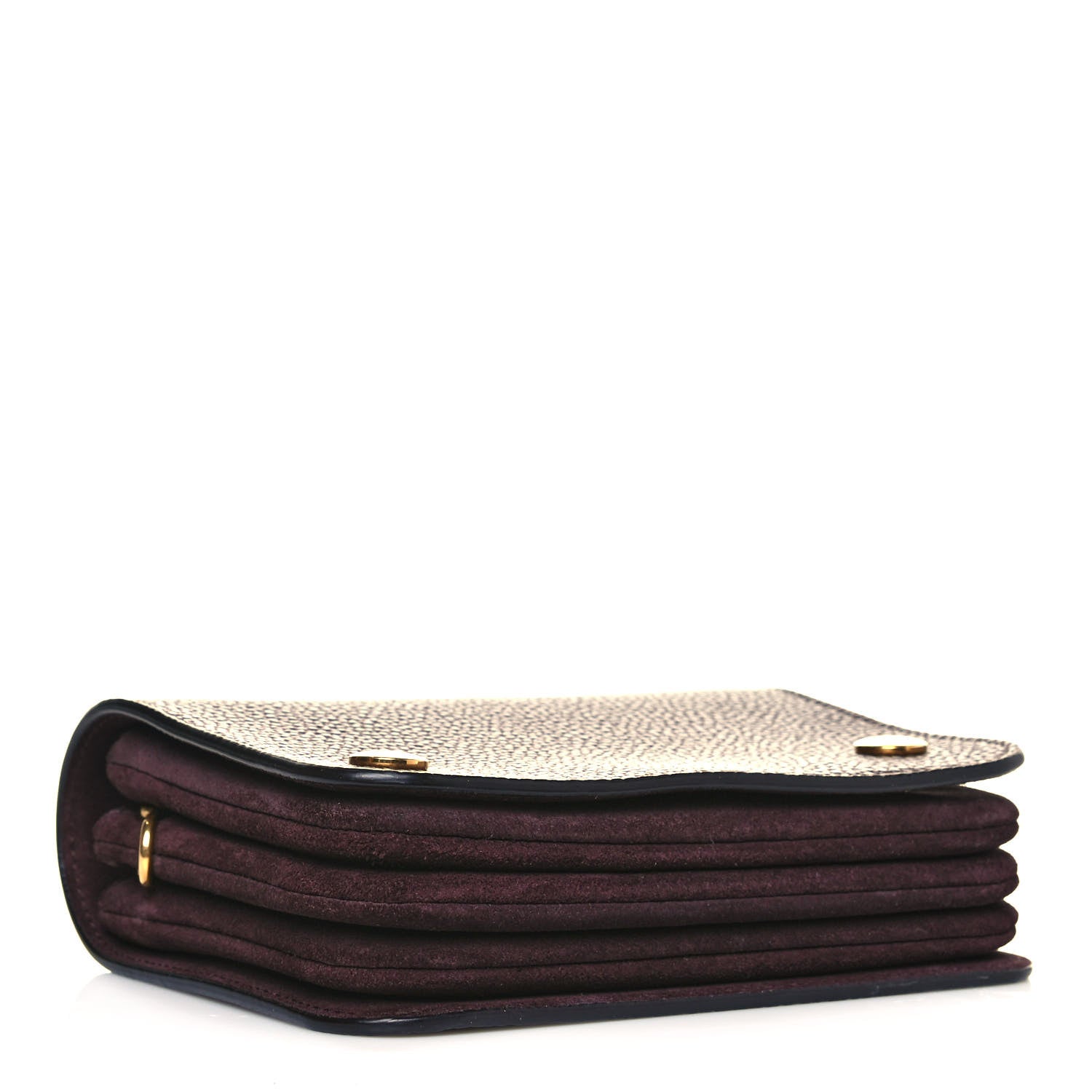 Mulberry Classic Grain Calfskin Small Clifton Flap Oxblood 4 of 13