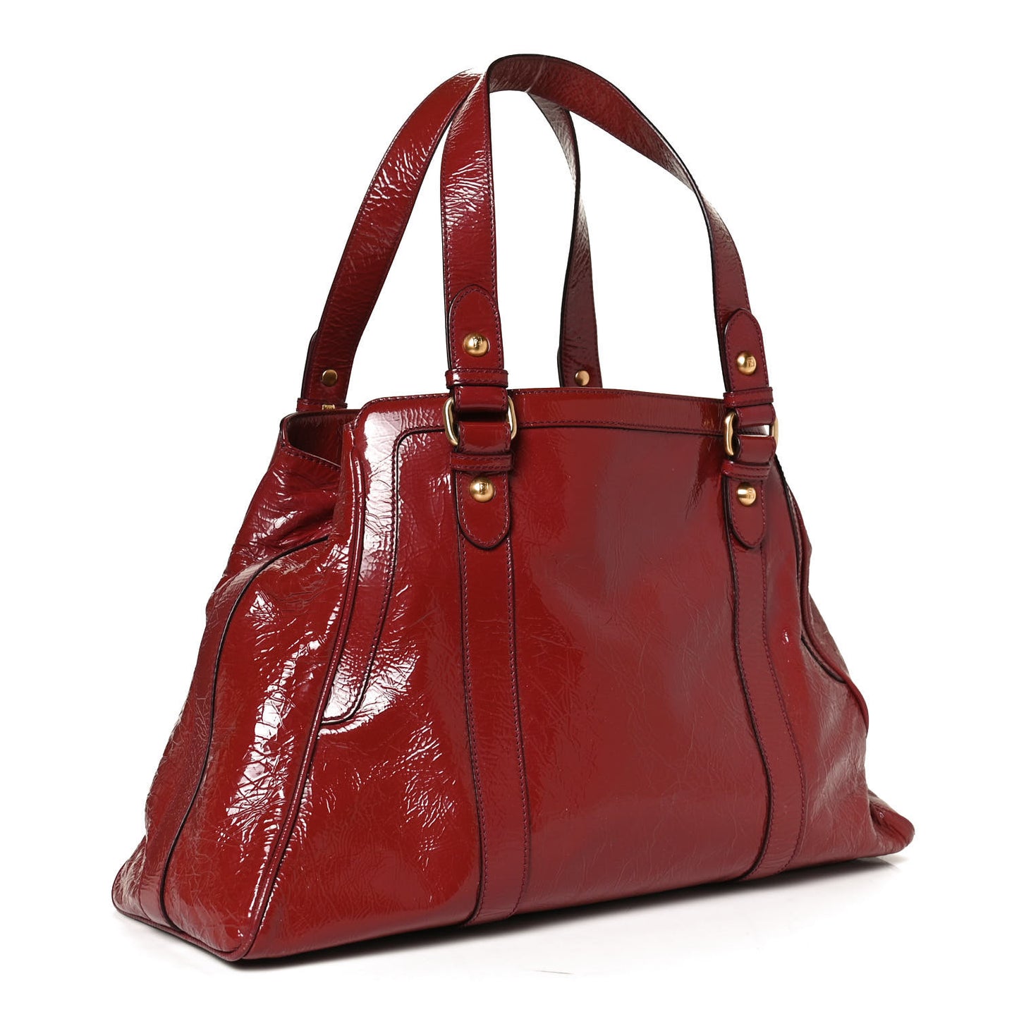 Vitello Naplak Small Bag De Jour Rosso