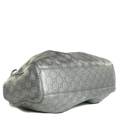 Gucci Guccissima Medium Sukey Tote Silver 4 of 8