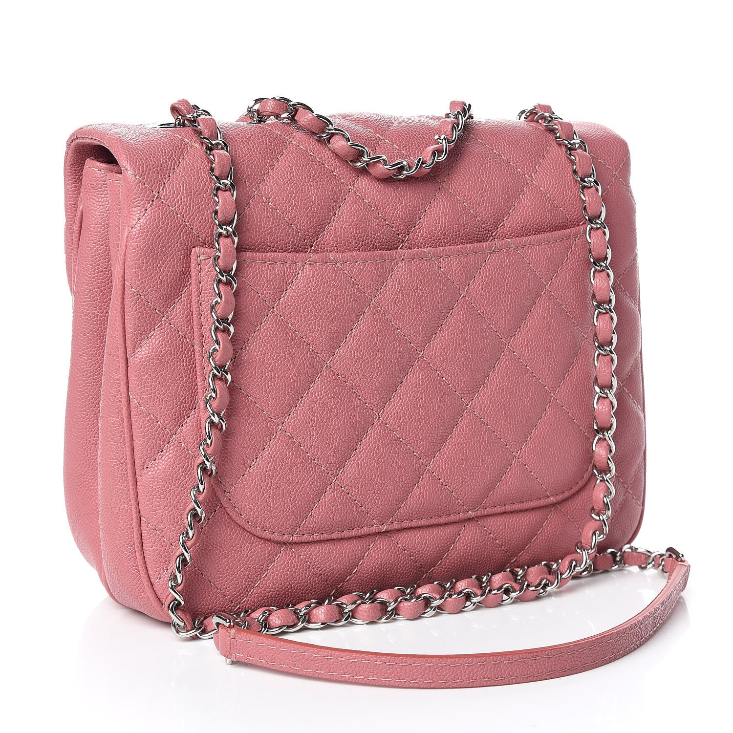 Chanel Caviar Quilted Medium Urban Companion Flap Pink 3 of 9