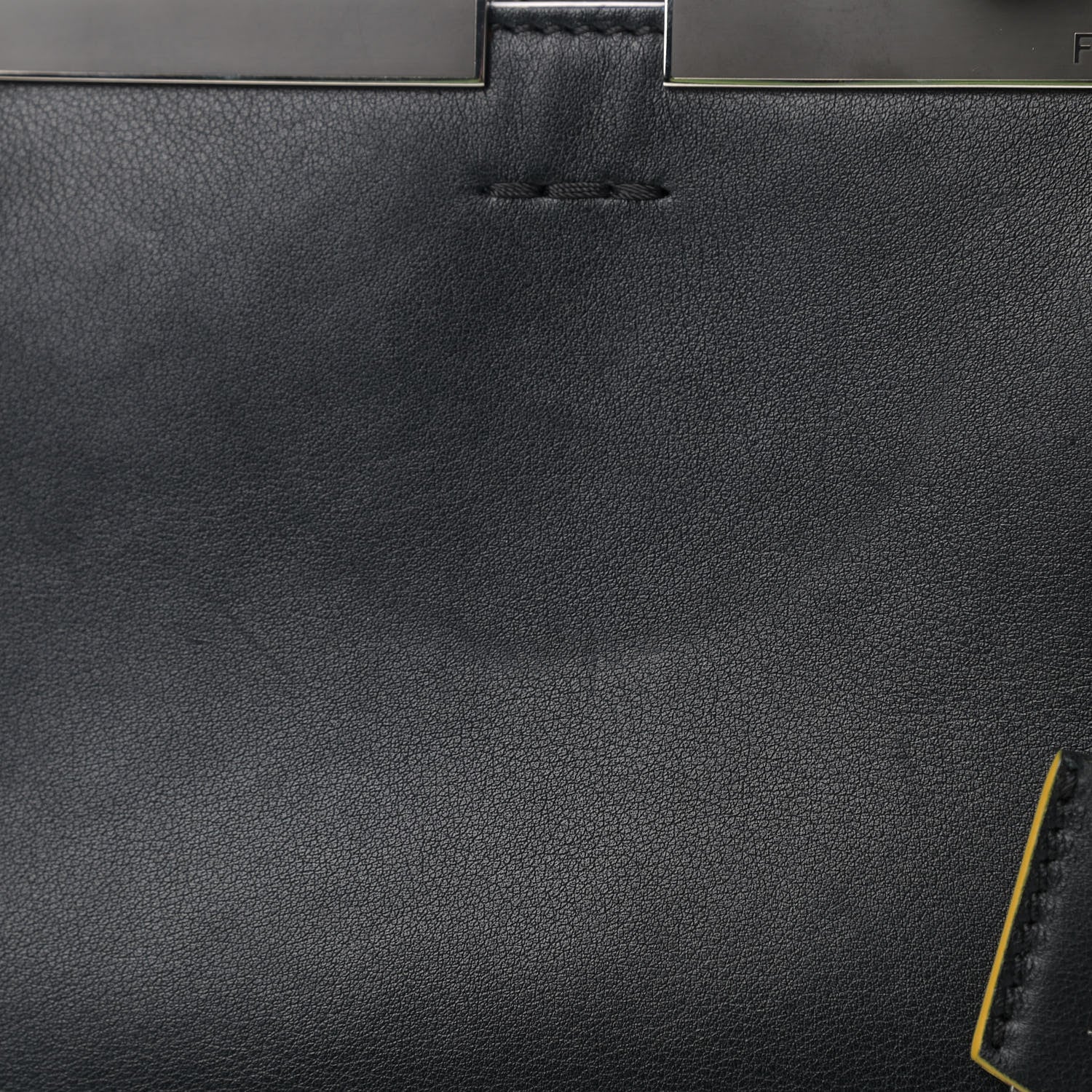 Fendi Vitello Dolce Mini 3Jours Tote Black 9 of 13