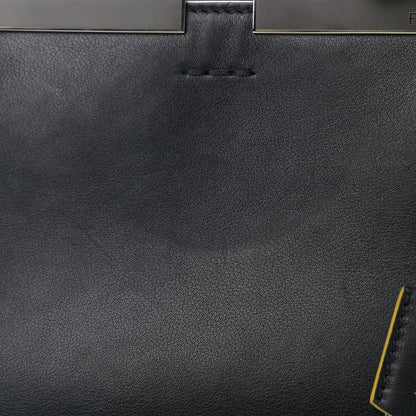 Fendi Vitello Dolce Mini 3Jours Tote Black 9 of 13