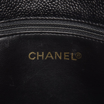 Chanel Caviar CC Shoulder Bag Black 6 of 16