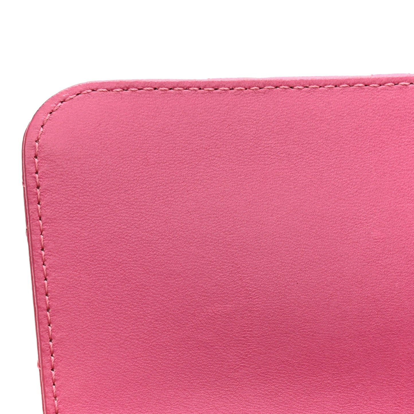 Lambskin Quilted Medium Crossing Times Flap Pink