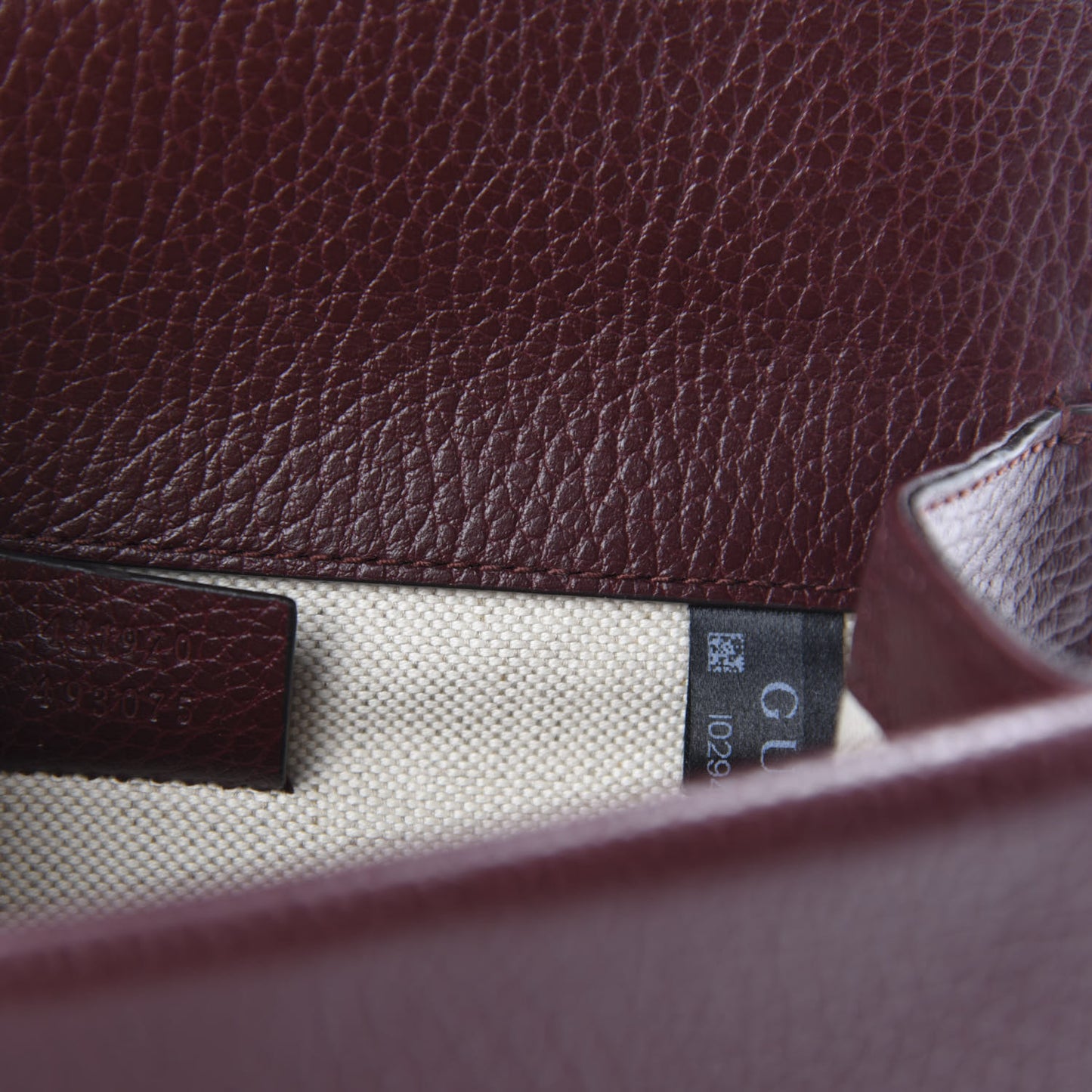 Dollar Calfskin Crystal Mini Dionysus Shoulder Bag Vintage Bordeaux