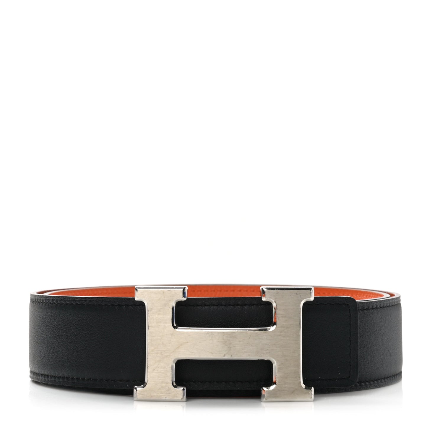 Swift Epsom 32mm H Belt 75 Black Orange