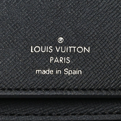 Louis Vuitton Epi Zippy Vertical Wallet Black 7 of 8