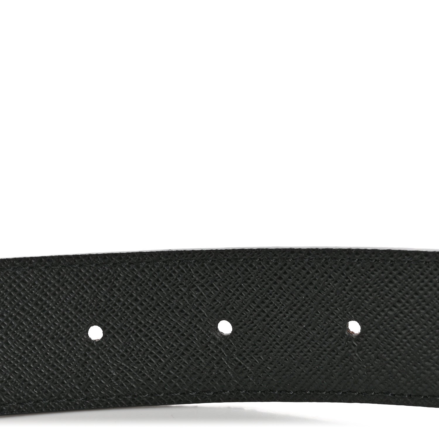 Louis Vuitton Calfskin Monogram 30mm LV Initiales Reversible Belt 75 30 Black 6 of 9