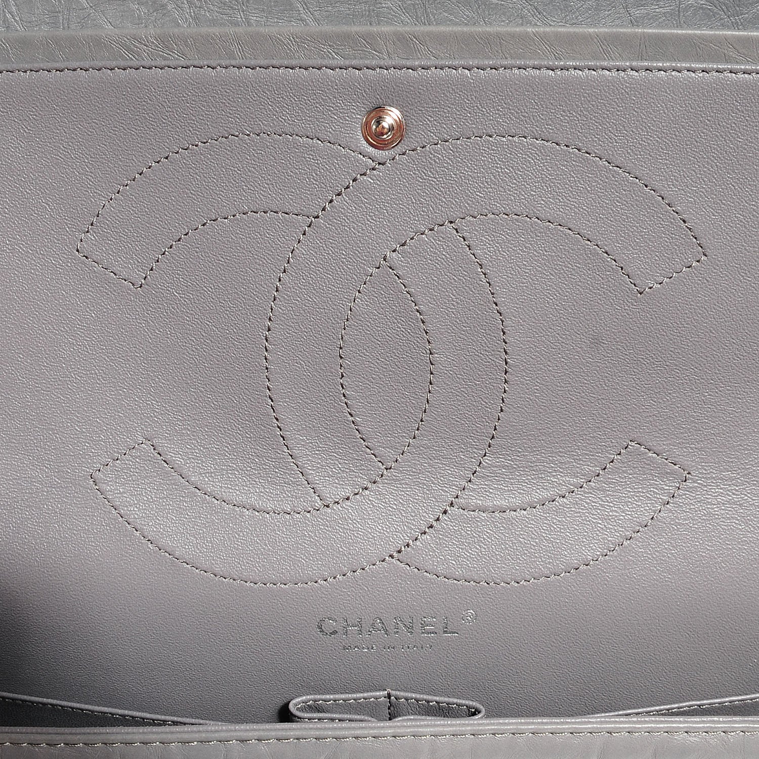 Chanel Aged Calfskin 2.55 Reissue 227 Flap Grey 7 of 9