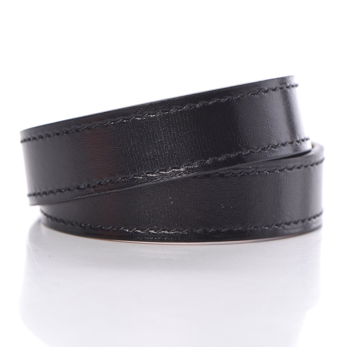 Box Drag Double Tour Bracelet Black