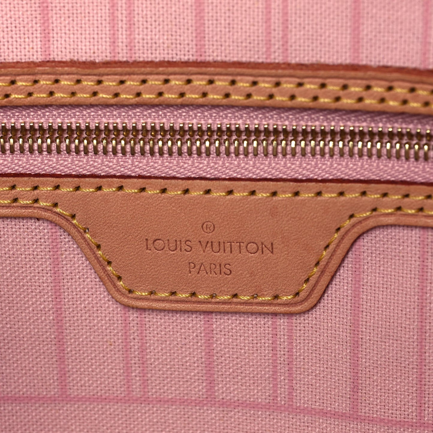 Damier Azur Neo Neverfull MM Rose Ballerine