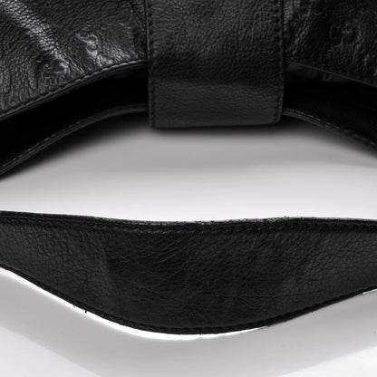 Gucci Guccissima Large New Ladies Web Hobo Black 8 of 8