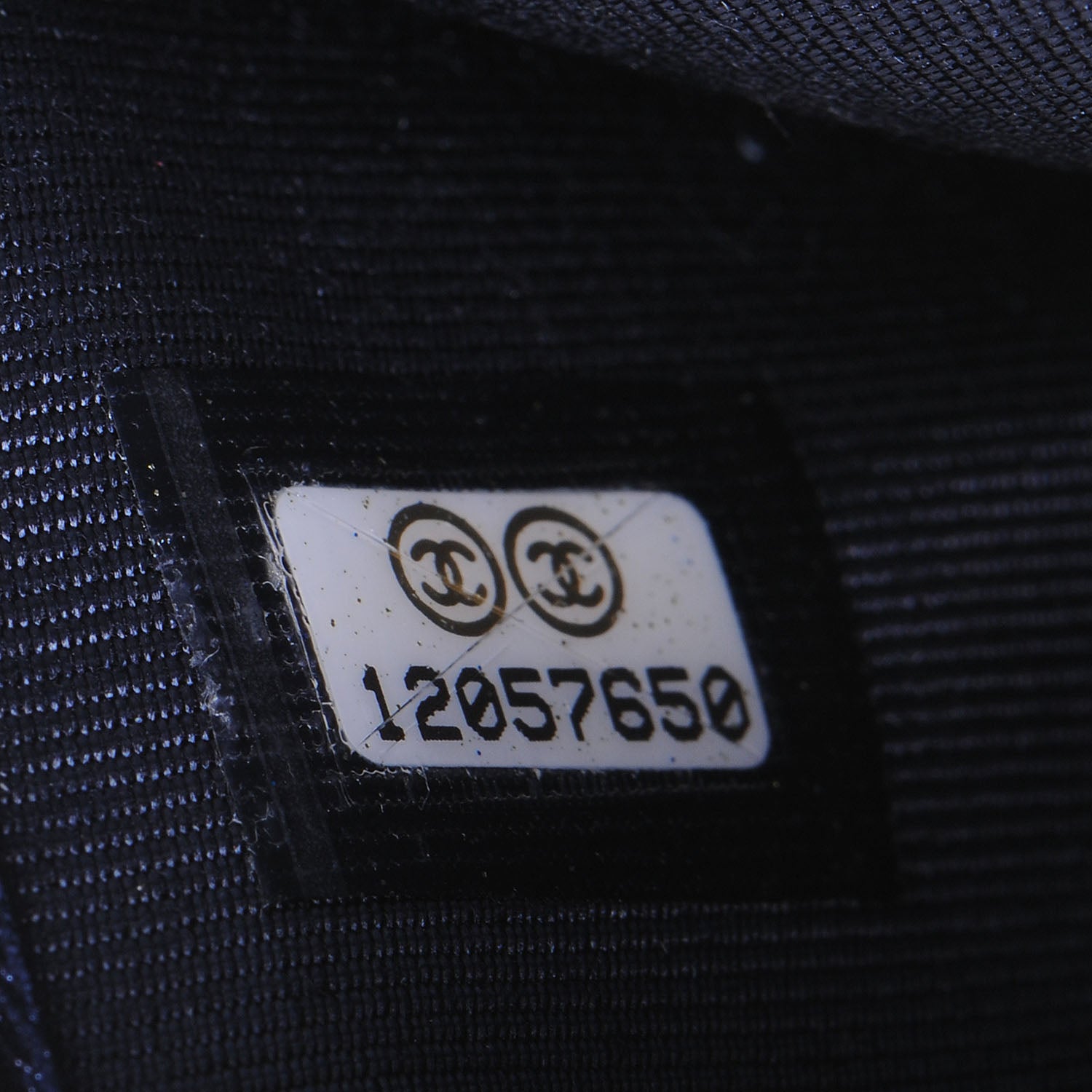 Chanel Lambskin Timeless Reissue Wallet Metallic Blue 6 of 6