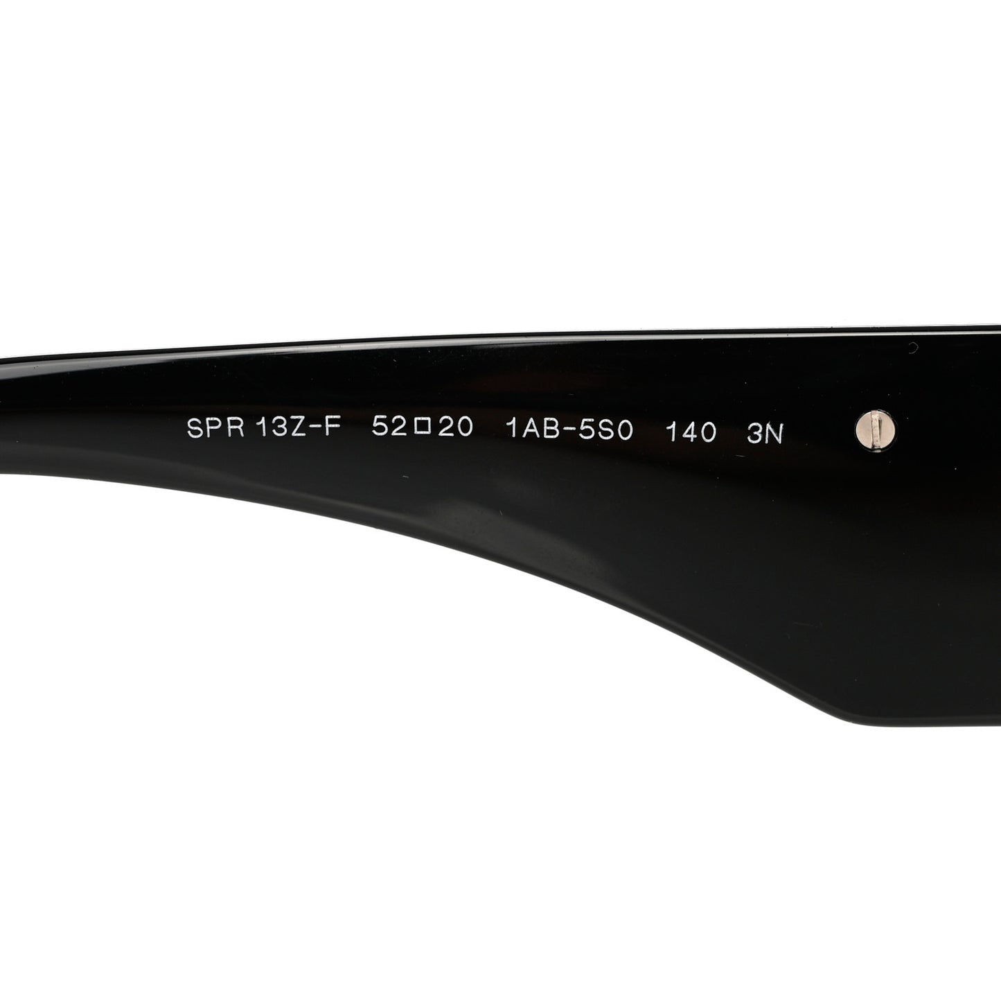 Acetate Symbole Sunglasses SPR 13Z Black