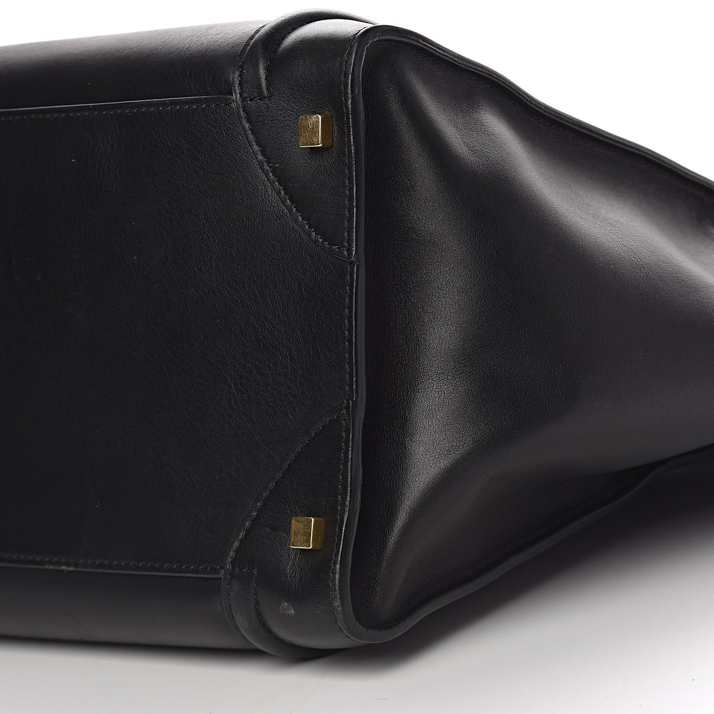 Smooth Calfskin Large Luggage Black