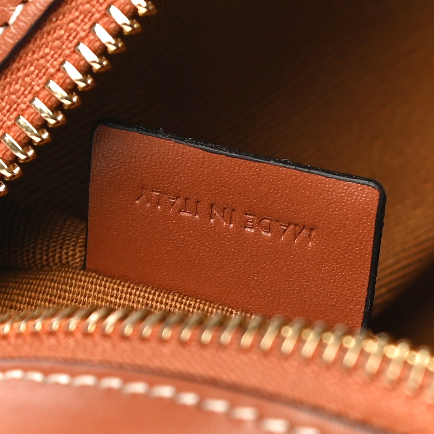 Triomphe Canvas Small Camera Bag Tan