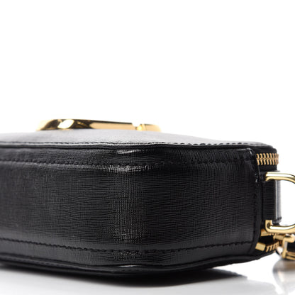Marc Jacobs Saffiano Small Snapshot Camera Bag Black 7 of 10