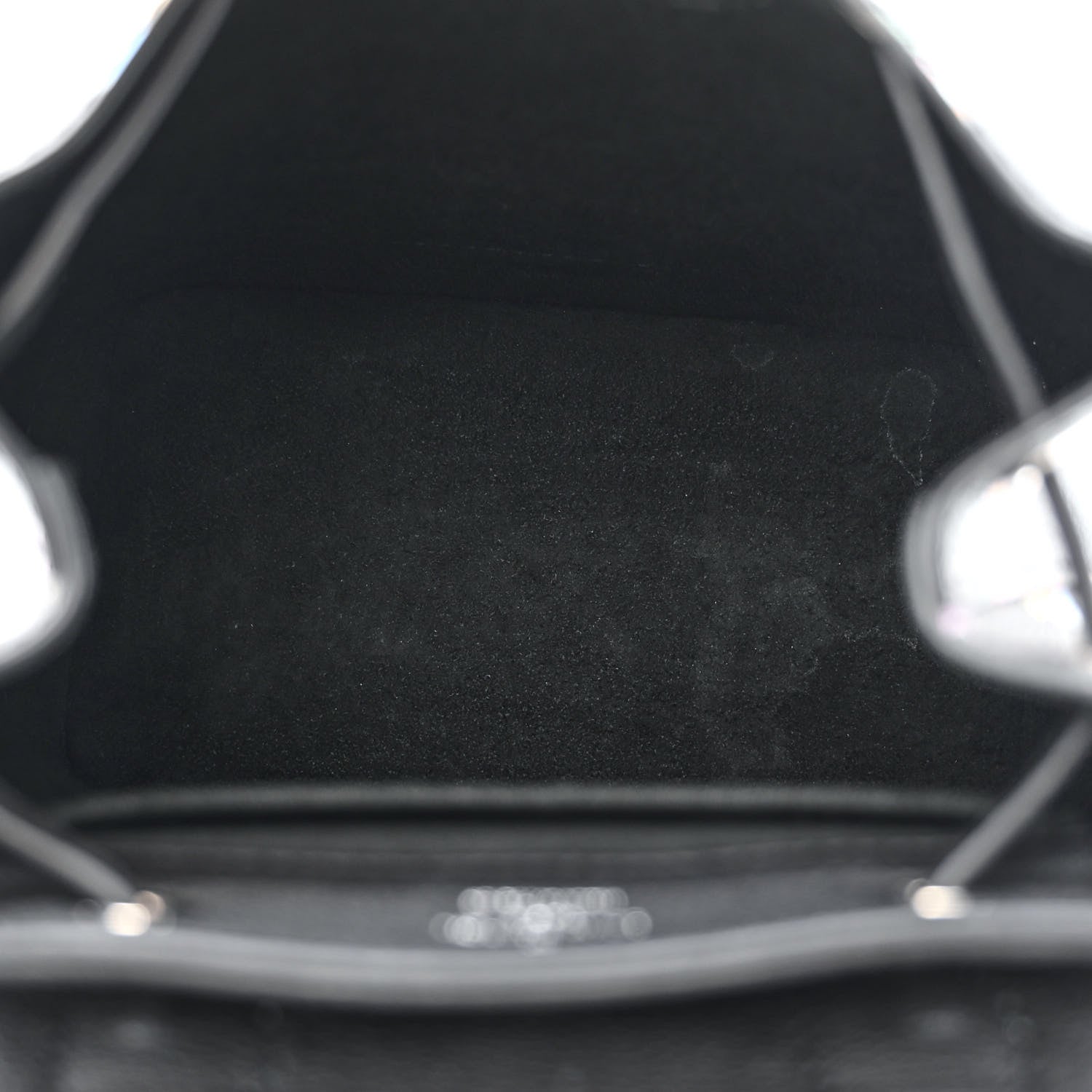 Louis Vuitton Calfskin Flower Lockme Mini Backpack Black Multicolor 5 of 12