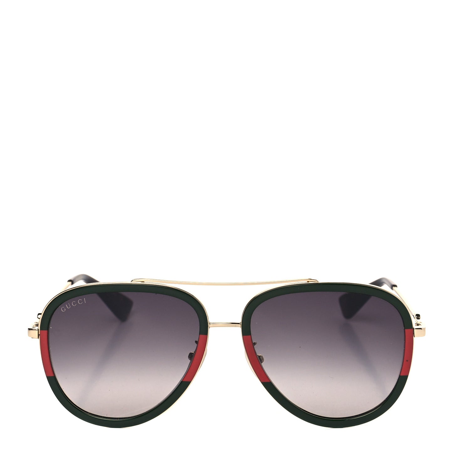 Web Aviator Sunglasses GG0062S Green Red