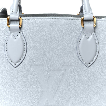 Louis Vuitton Empreinte Monogram Giant Onthego PM Blue Hour 8 of 10
