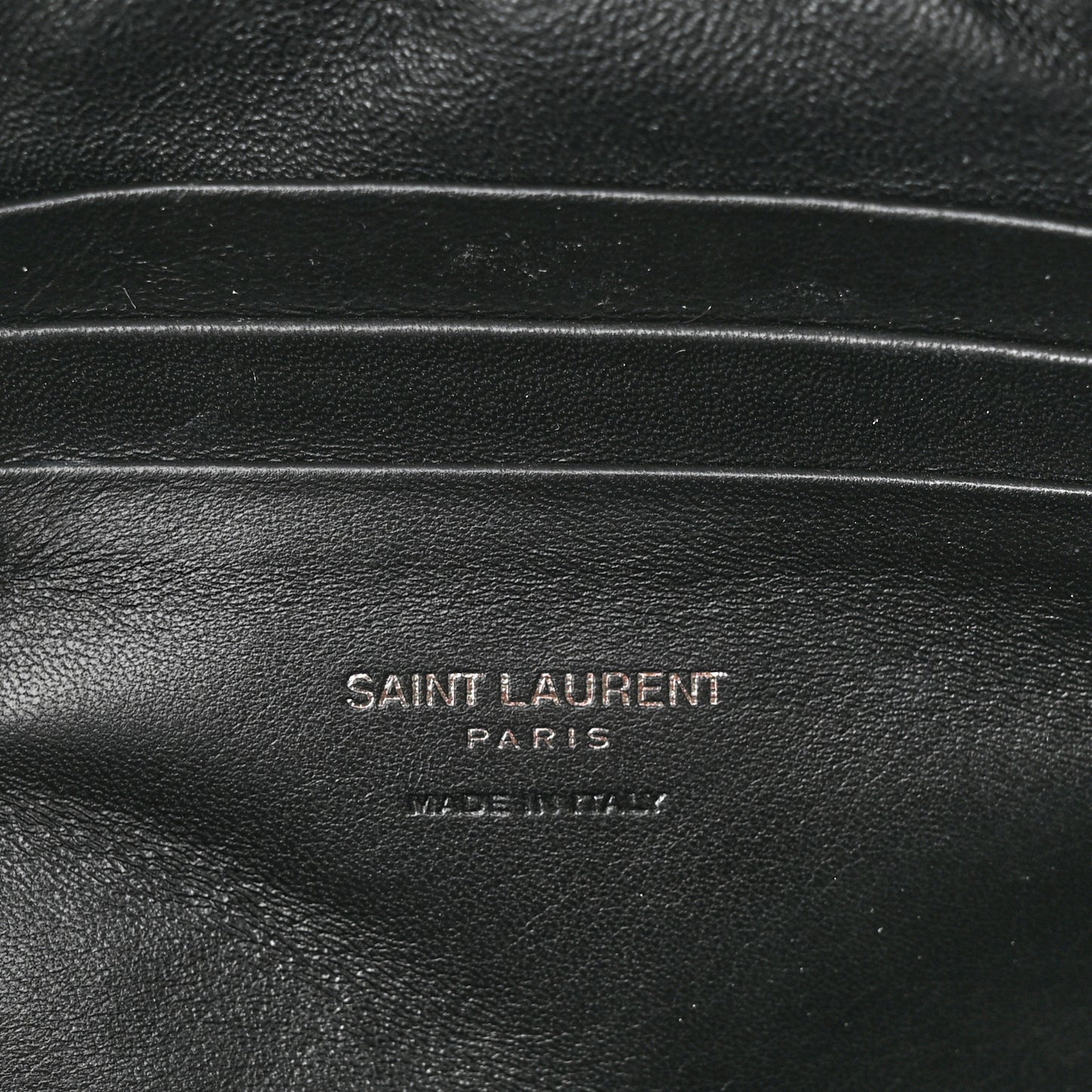Grain De Poudre Matelasse Monochrome Monogram Mini Lou Camera Bag Black