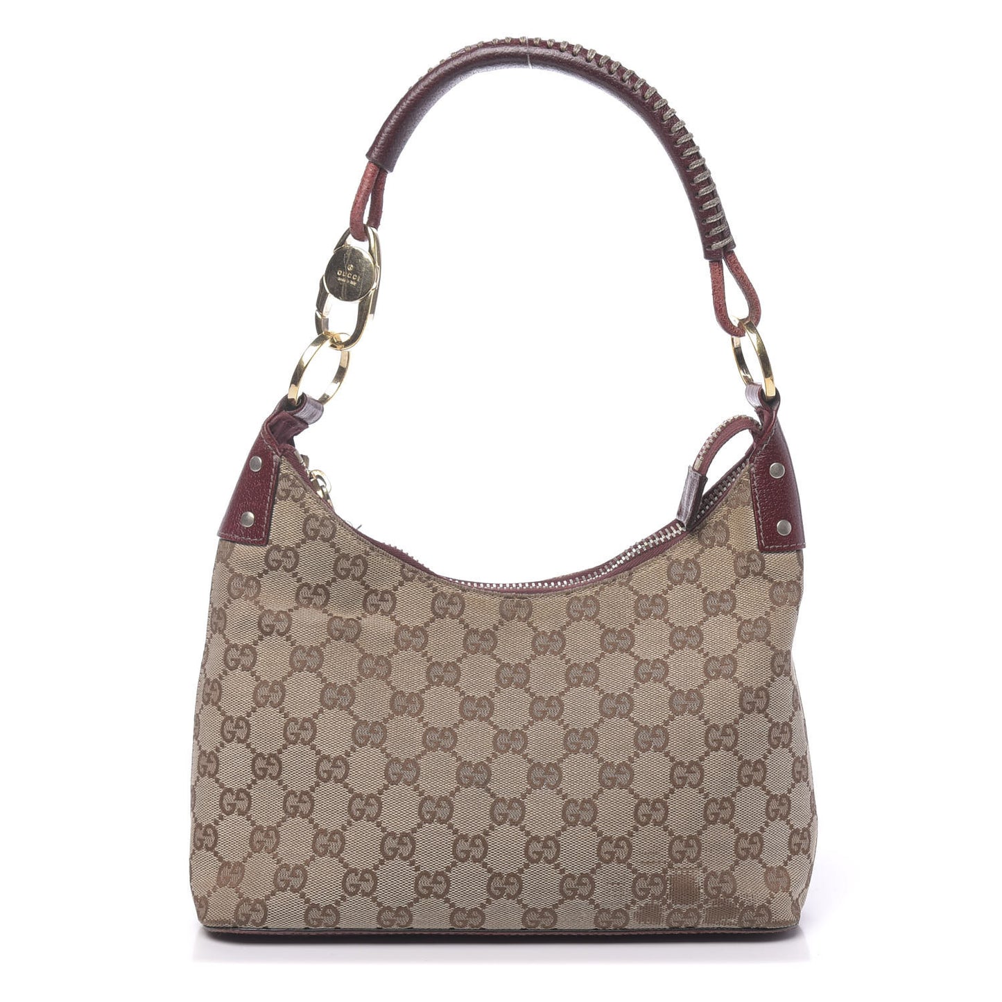 Monogram Classic Ring Hobo Burgundy