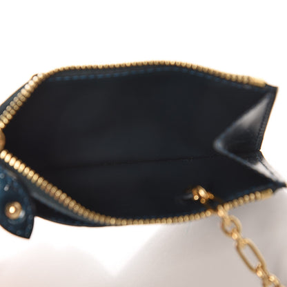 Louis Vuitton Vernis Key Pouch Blue Nuit 5 of 8