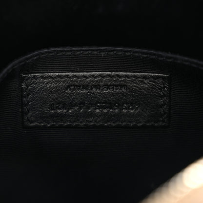 Saint Laurent Calfskin Matelasse Monogram Lou Camera Bag Dark Beige 7 of 12