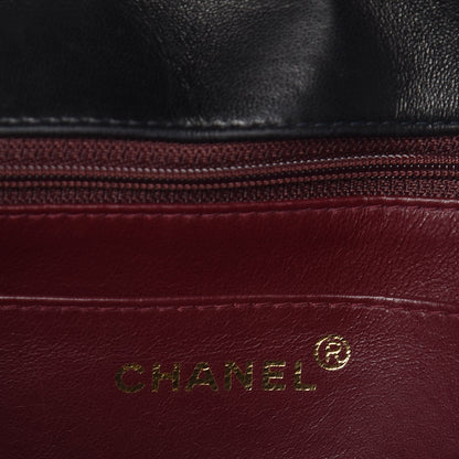 Chanel Lambskin Quilted Small Single Flap Black 6 of 13