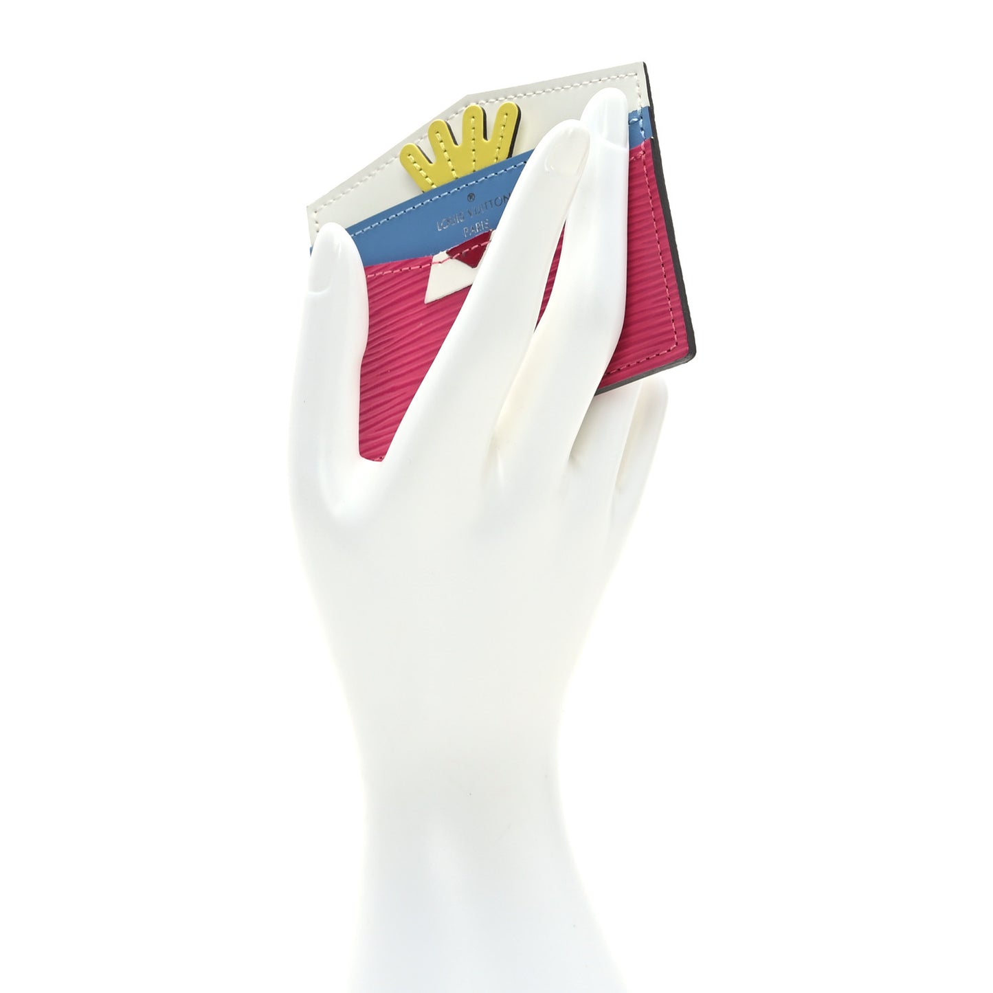 Epi Tribal Mask Card Holder Pivoine
