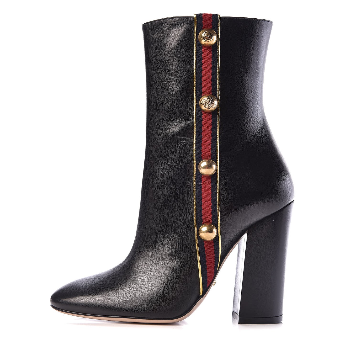 Malaga Kid Web Carly Mid Calf Boots 37.5 Black
