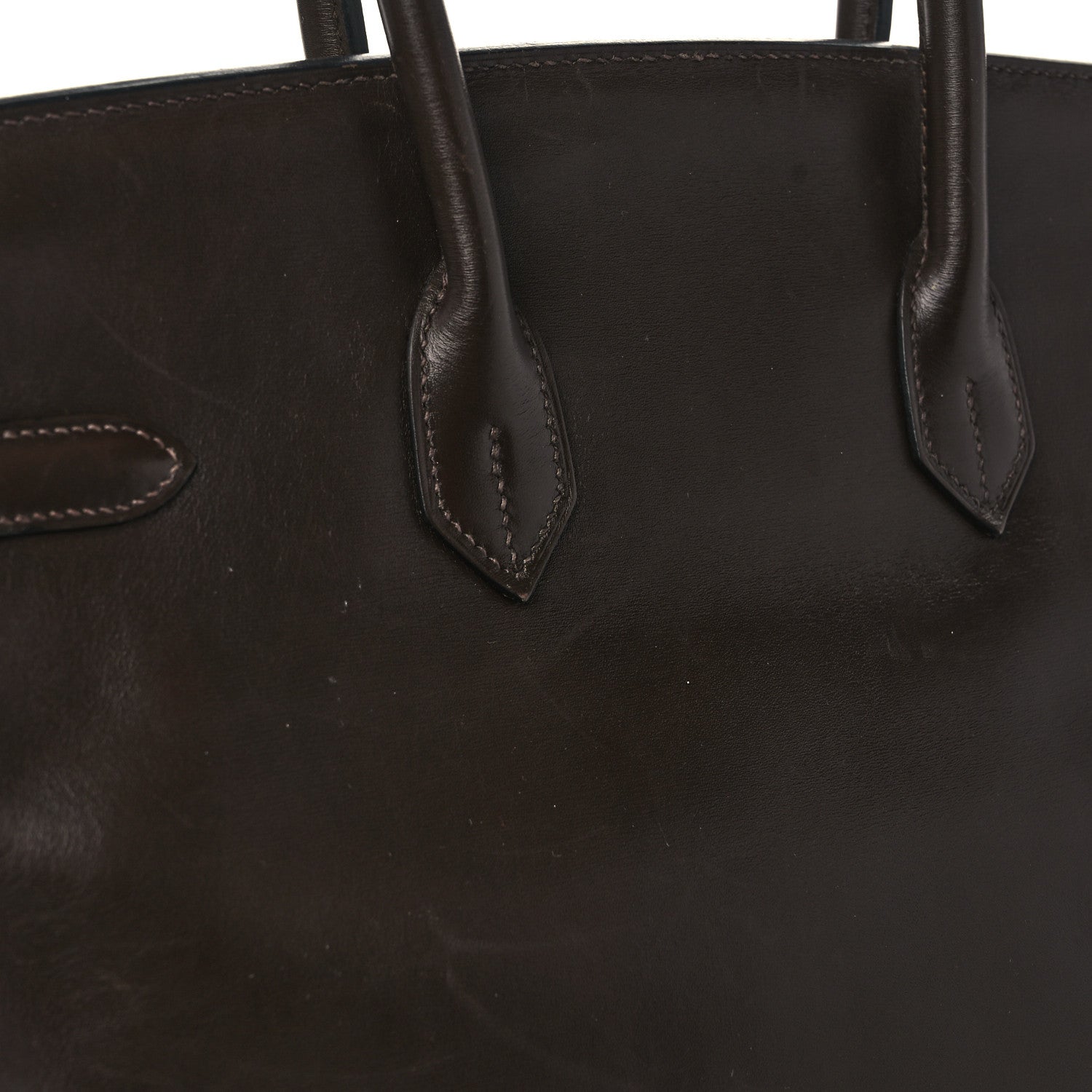 Hermes Box Bi-Color Birkin 35 Raisin Cyclamen 18 of 21