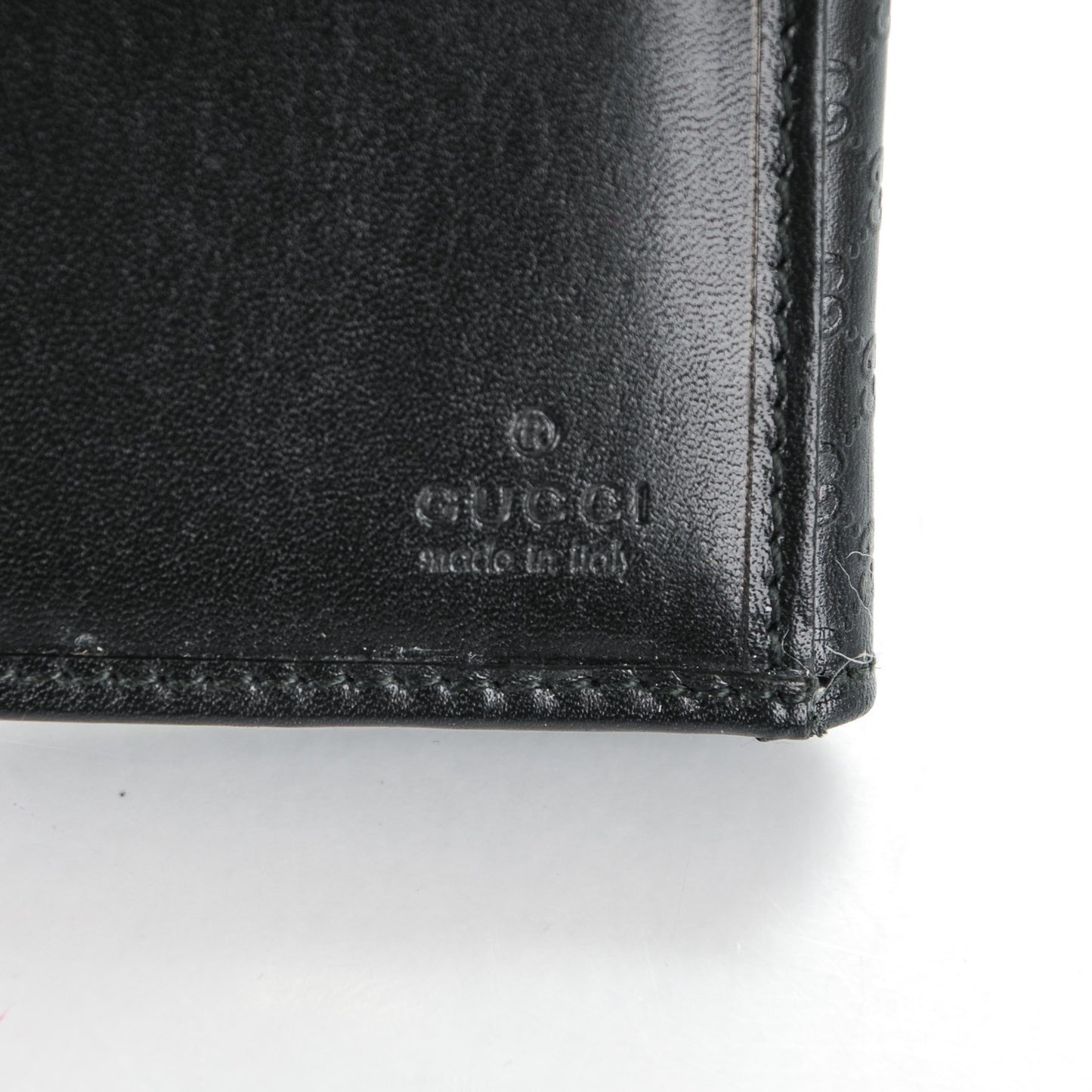 Microguccissima Continental Bardot Wallet Black