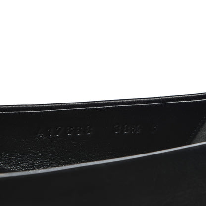 Gucci Calfskin Bayadere Ballerina Flat 38.5 Nero Black 8 of 9