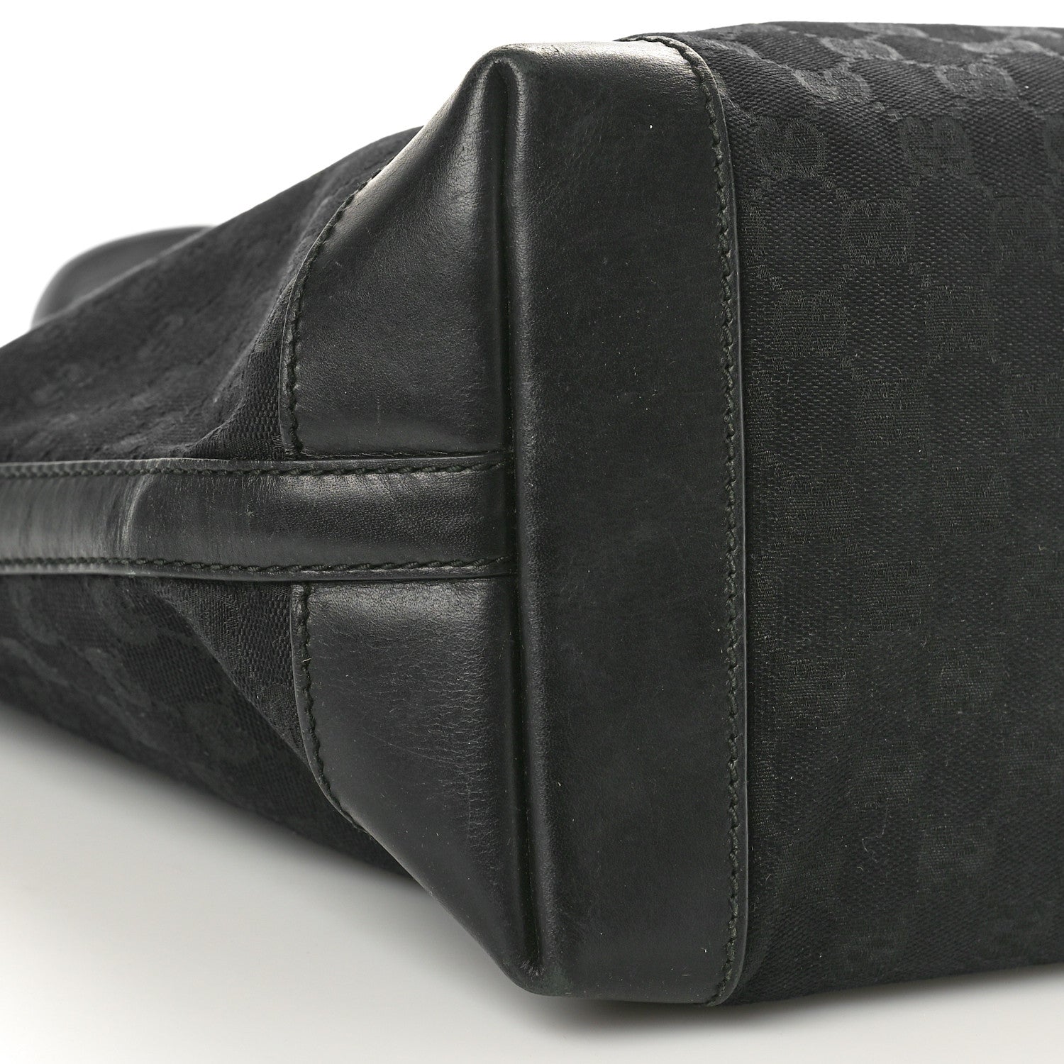 Gucci Monogram Medium Craft Tote Black 8 of 12