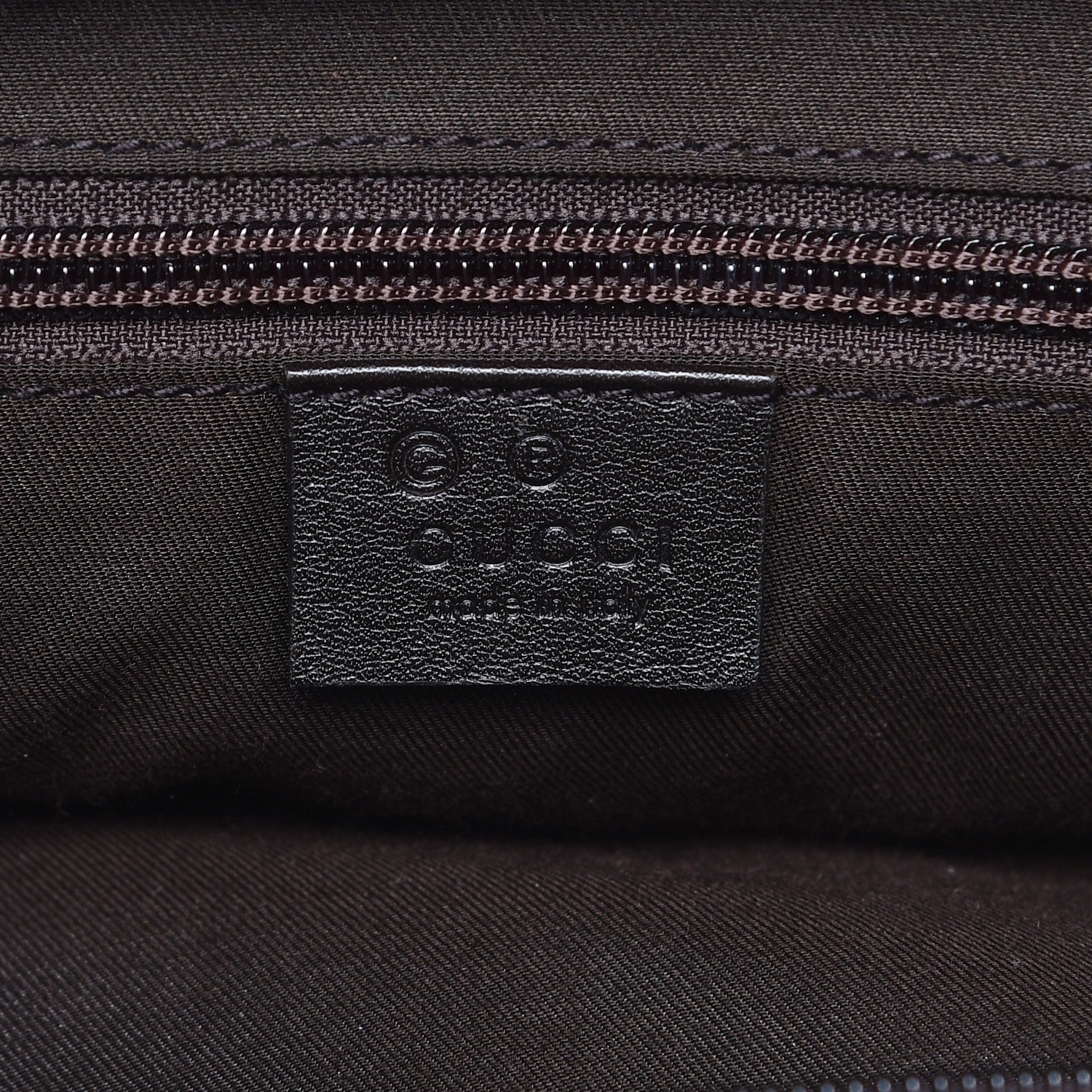 Gucci Nylon Monogram Extra Large Hobo Dark Brown 6 of 7