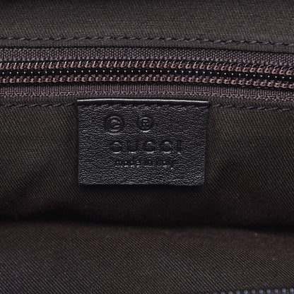 Gucci Nylon Monogram Extra Large Hobo Dark Brown 6 of 7
