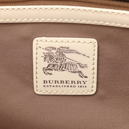 Burberry Nova Check Large Nickie Tote White 6 of 16