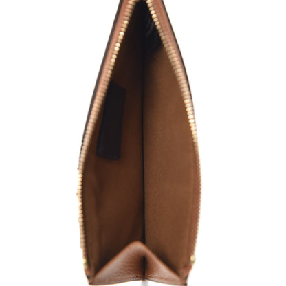 Fendi Vitello Cruise F is Fendi Zip Card Holder Nocciola 5 of 9