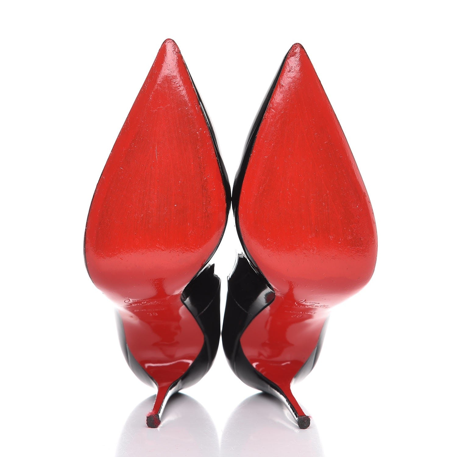Christian Louboutin Patent So Kate 120 Pumps 38 Black 7 of 15