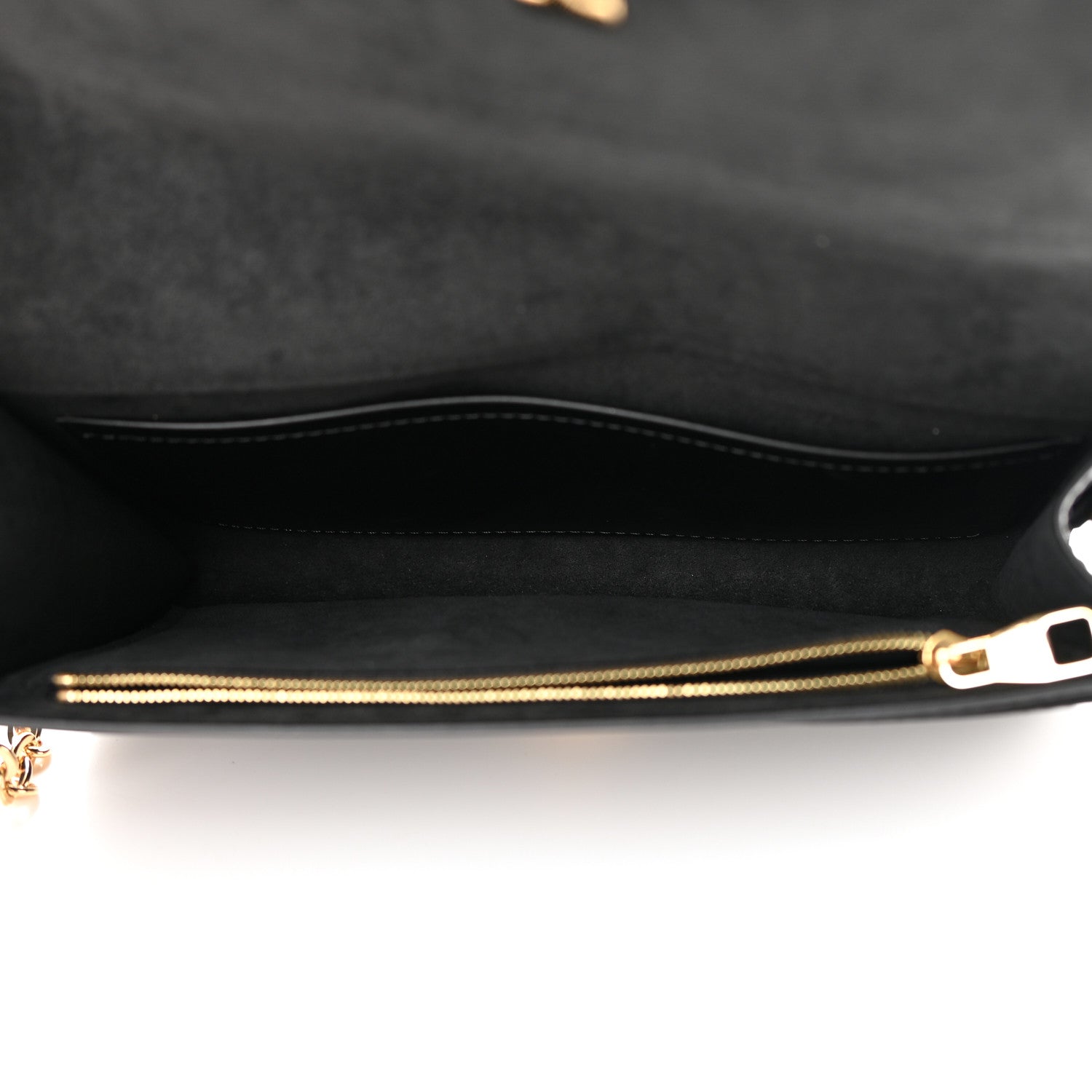 Louis Vuitton Calfskin Chain Louise GM NM Black 5 of 12