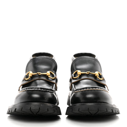 Gucci Cordovan Lux Mens Harald Horsebit Ankle Boots 7.5 Black 2 of 10