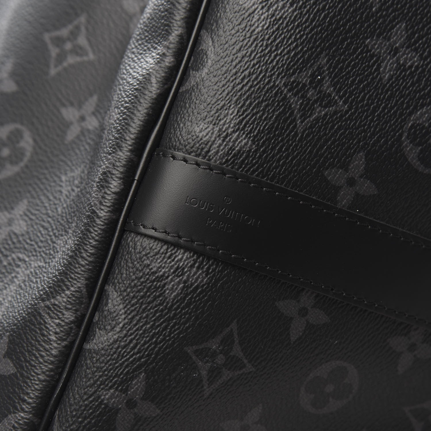 Louis Vuitton Monogram Eclipse Keepall Bandouliere 55 8 of 10
