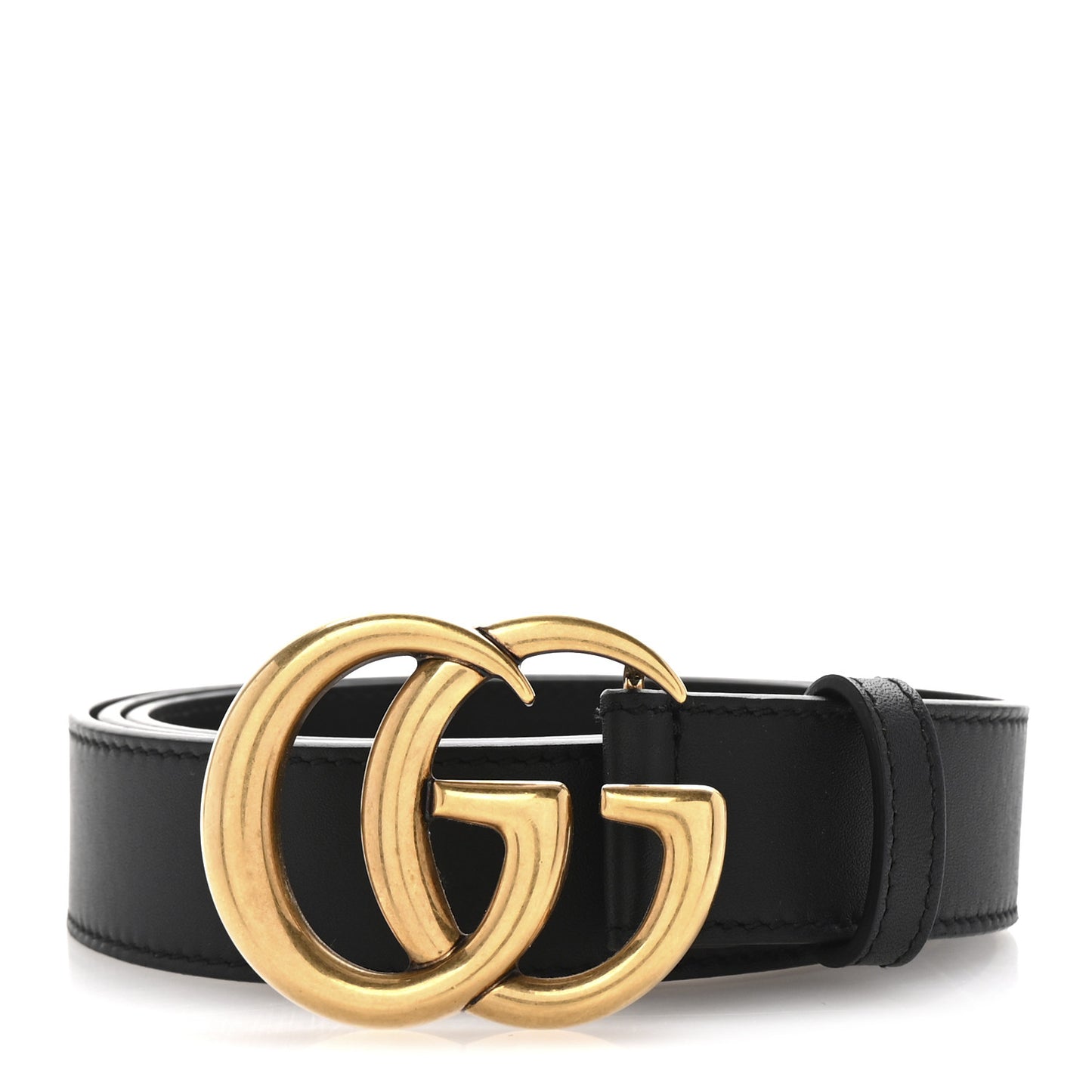 Calfskin Double G 30mm Belt 100 40 Black