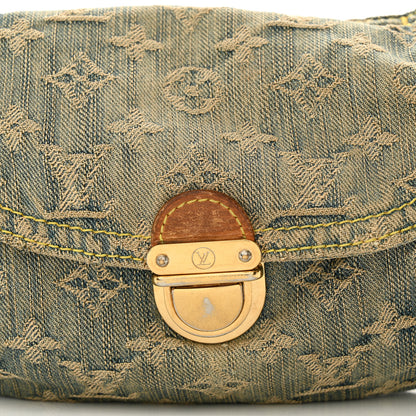 Louis Vuitton Monogram Denim Mini Pleaty Blue 12 of 13